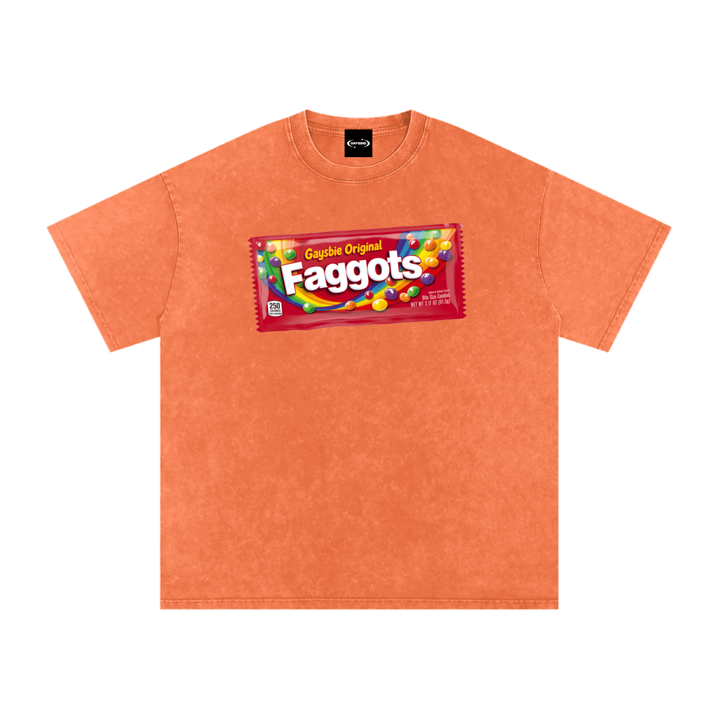 Oversize Tee TROPICAL / S Faggots Skittles Premium Oversized Tee ~ GAYSBIE PREMIUM MATERIALS
