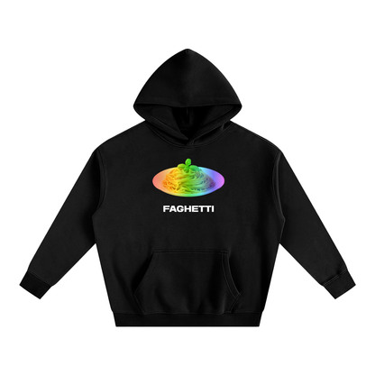 Premium Hood MIDNIGHT / S FAGHETTI Heavy Fleece Hoodie ~ GAYSBIE PREMIUM MATERIALS