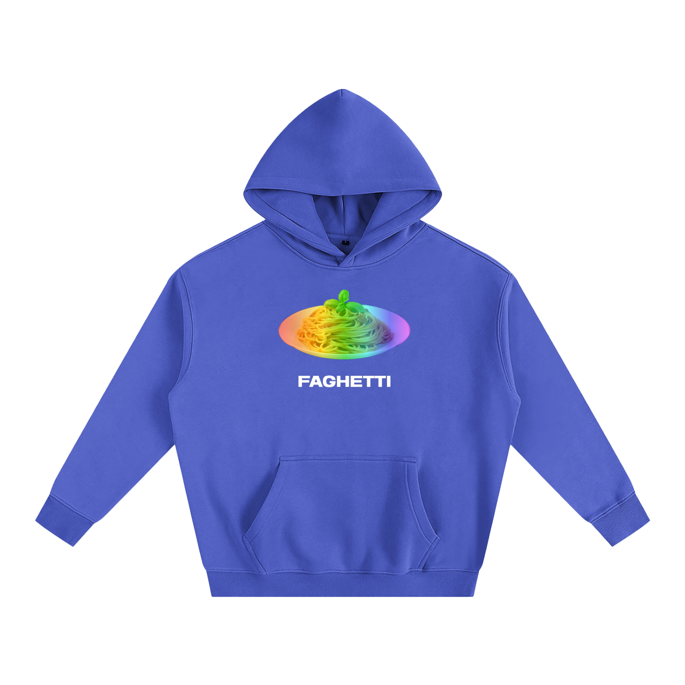 Premium Hood OCEAN / S FAGHETTI Heavy Fleece Hoodie ~ GAYSBIE PREMIUM MATERIALS