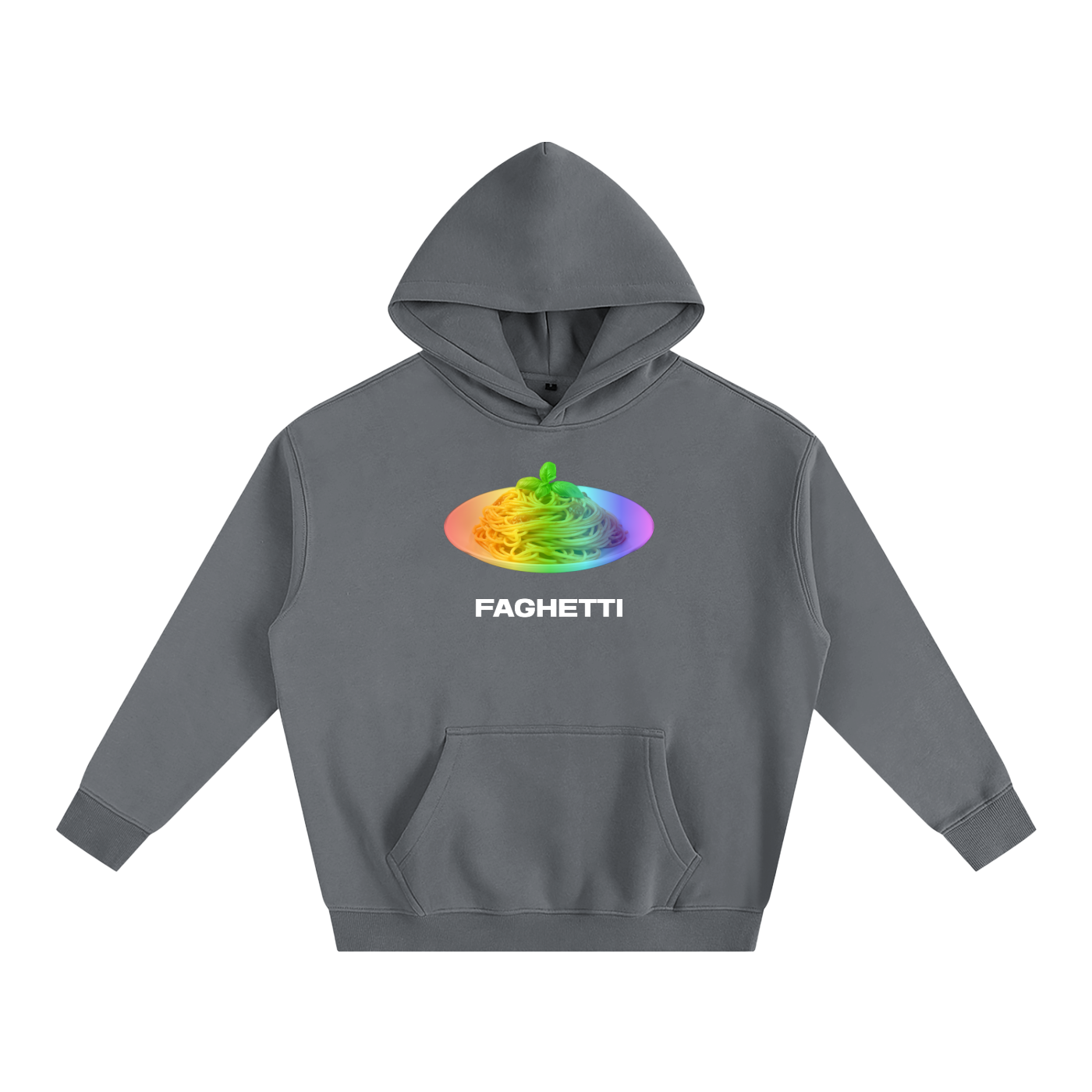 Premium Hood STORM / S FAGHETTI Heavy Fleece Hoodie ~ GAYSBIE PREMIUM MATERIALS