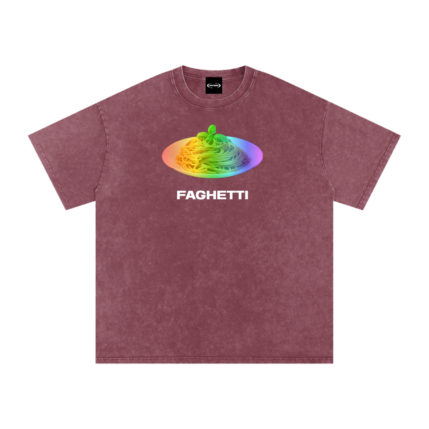 Oversize Tee SPICY / S FAGHETTI Premium Oversized Tee ~ GAYSBIE PREMIUM MATERIALS
