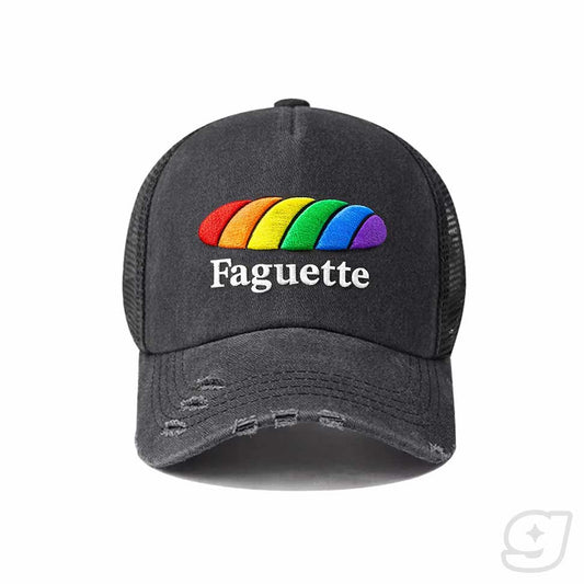 Faguette Embroidered Baseball Cap ~ GAYSBIE