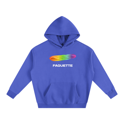 Premium Hood OCEAN / S FAGUETTE Heavy Fleece Hoodie ~ GAYSBIE PREMIUM MATERIALS