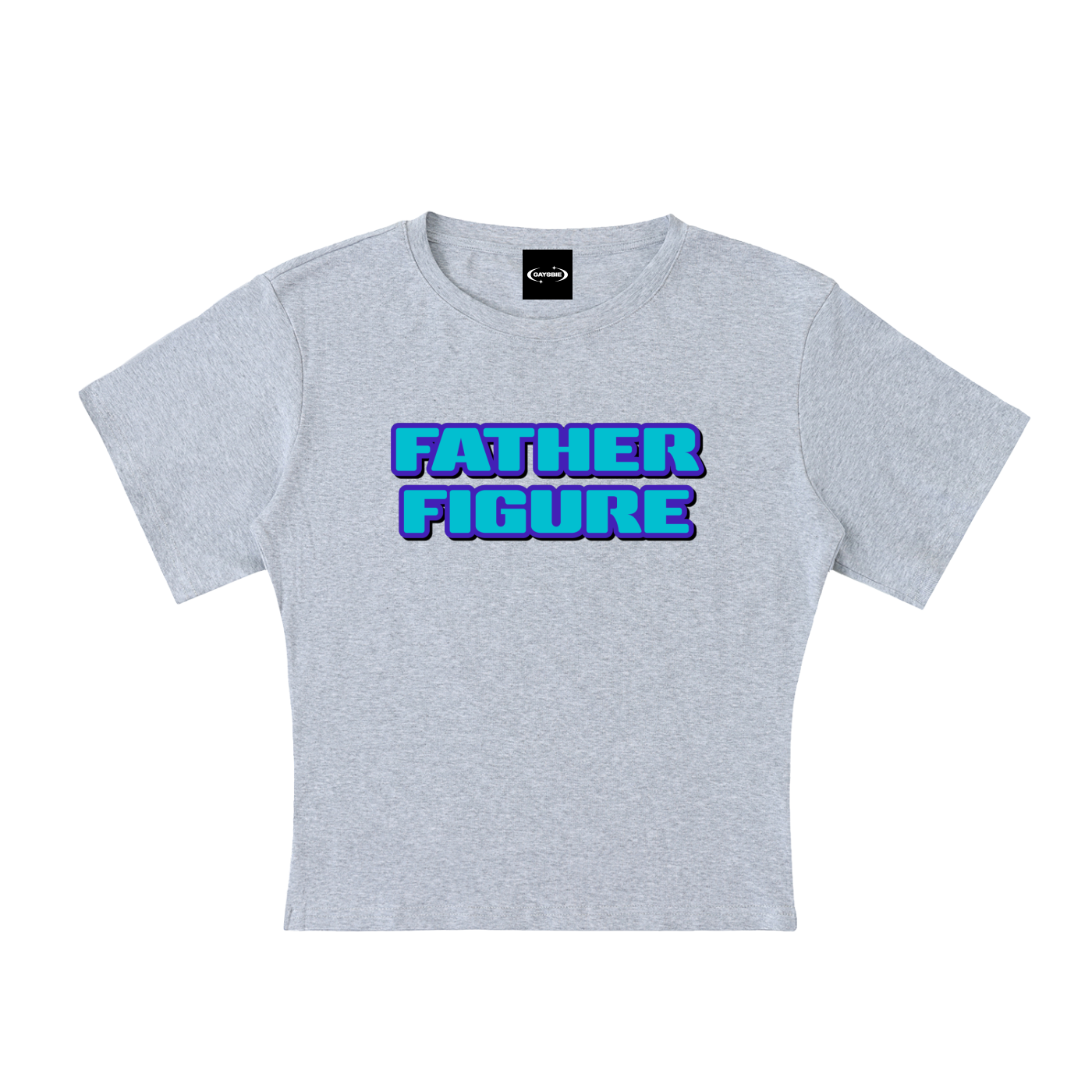 Baby Tee STONE / S FATHER FIGURE Baby Tee ~ GAYSBIE PREMIUM MATERIALS