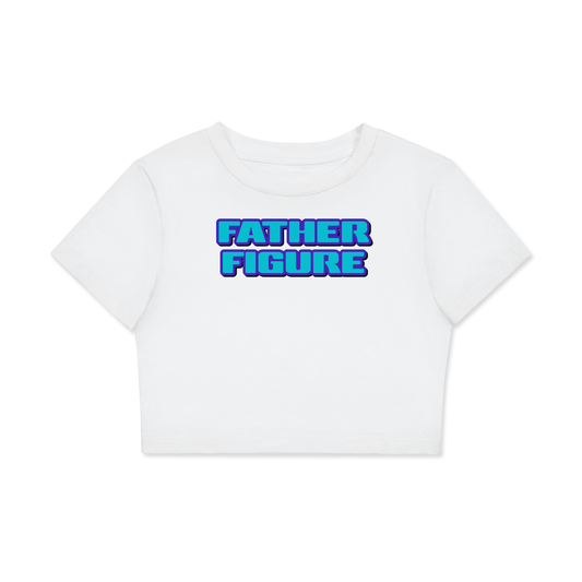 Crop Tee ICE / XS FATHER FIGURE Crop Tee ~ GAYSBIE PREMIUM MATERIALS
