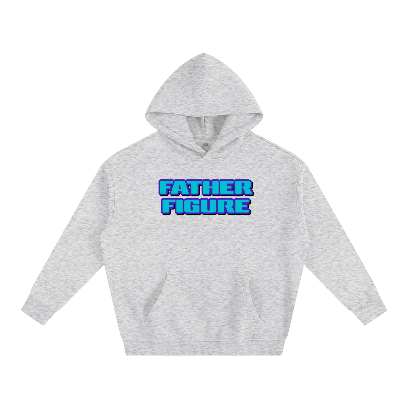 Premium Hood STONE / S FATHER FIGURE Heavy Fleece Hoodie ~ GAYSBIE PREMIUM MATERIALS