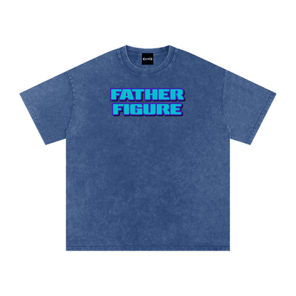 Oversize Tee OCEAN / S FATHER FIGURE Premium Oversized Tee ~ GAYSBIE PREMIUM MATERIALS