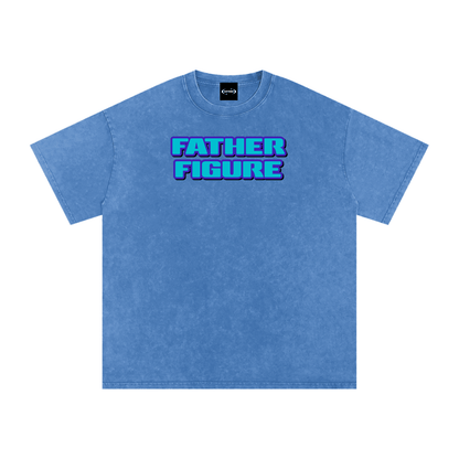 Oversize Tee SKY / S FATHER FIGURE Premium Oversized Tee ~ GAYSBIE PREMIUM MATERIALS