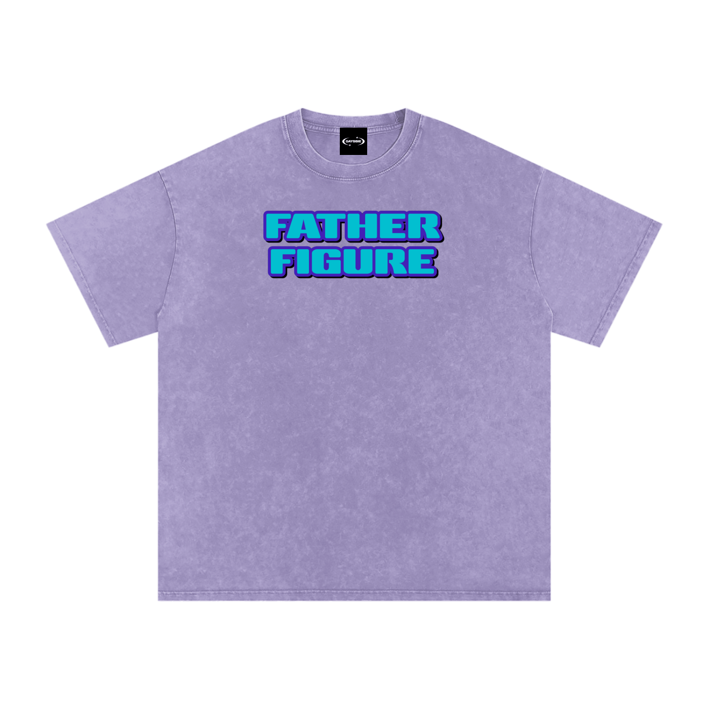 Oversize Tee VIOLET / S FATHER FIGURE Premium Oversized Tee ~ GAYSBIE PREMIUM MATERIALS