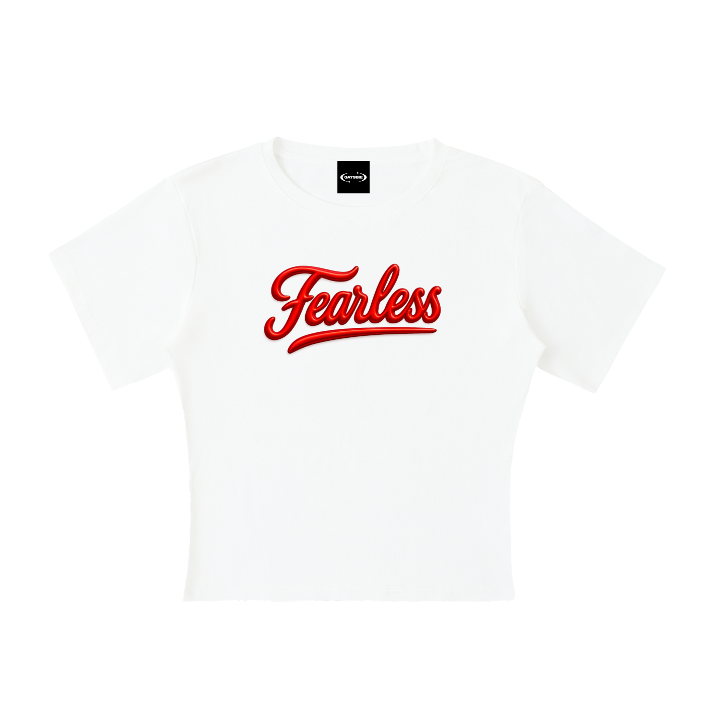 Baby Tee ICE / S Fearless Baby Tee ~ GAYSBIE PREMIUM MATERIALS