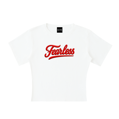 Baby Tee ICE / S Fearless Baby Tee ~ GAYSBIE PREMIUM MATERIALS