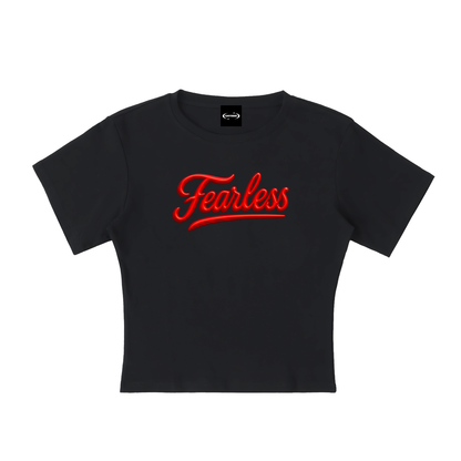 Baby Tee MIDNIGHT / S Fearless Baby Tee ~ GAYSBIE PREMIUM MATERIALS