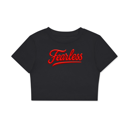 Crop Tee MIDNIGHT / XS Fearless Crop Tee ~ GAYSBIE PREMIUM MATERIALS