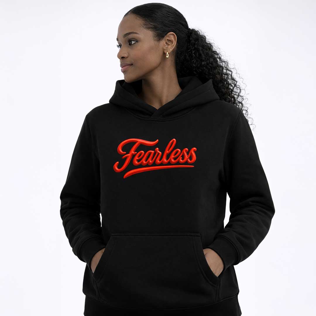 Premium Hood Fearless Heavy Fleece Hoodie ~ GAYSBIE PREMIUM MATERIALS