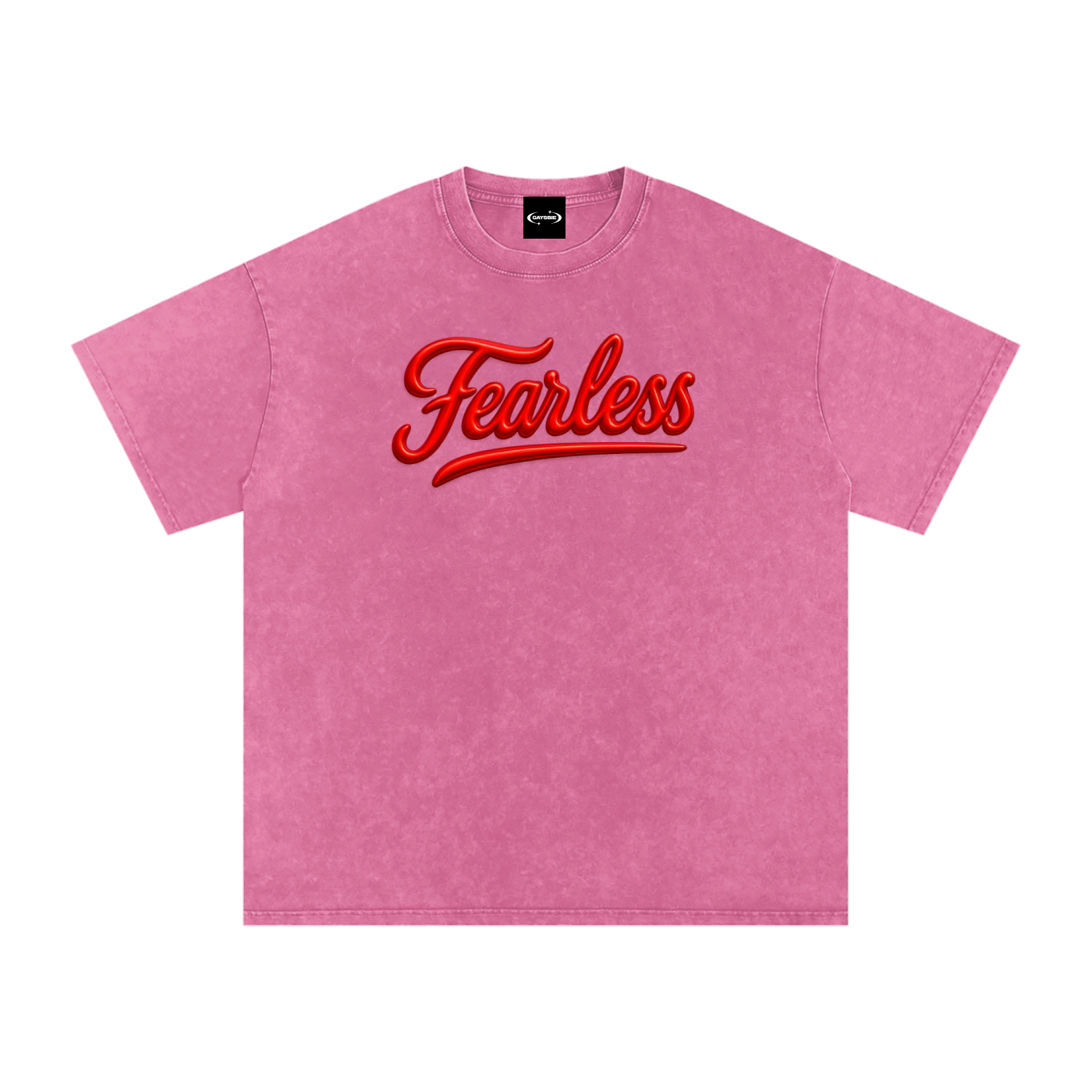 Oversize Tee BUBBLEGUM / S Fearless Premium Oversized Tee ~ GAYSBIE PREMIUM MATERIALS