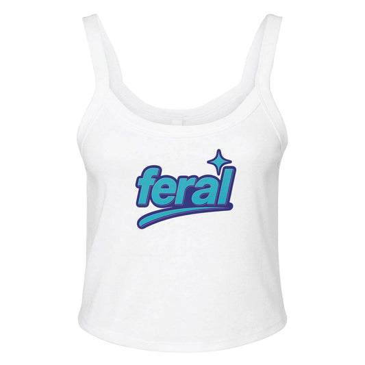 Ribbed Tank ICE / XS FERAL Baby Ribbed Tank ~ GAYSBIE GAYSBIE SHOP