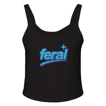 Ribbed Tank MIDNIGHT / XS FERAL Baby Ribbed Tank ~ GAYSBIE GAYSBIE SHOP
