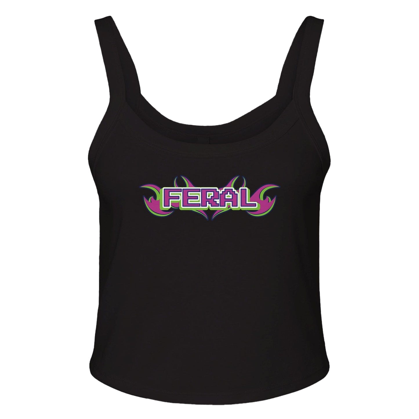 Ribbed Tank MIDNIGHT / XS FERAL Baby Ribbed Tank ~ GAYSBIE PREMIUM MATERIALS