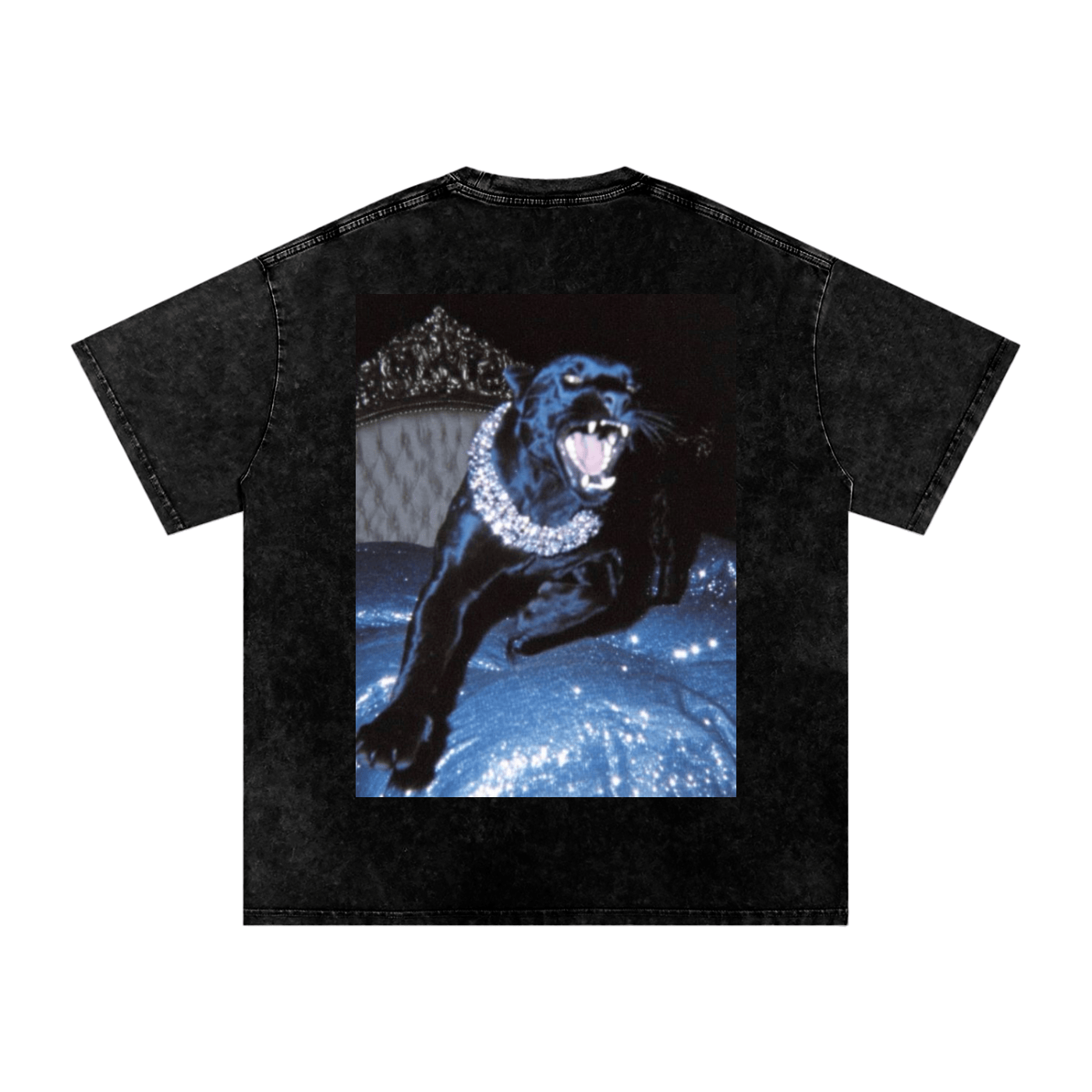 Oversize Tee MIDNIGHT / S feral bitch Panther Premium Oversized Tee ~ GAYSBIE PREMIUM MATERIALS