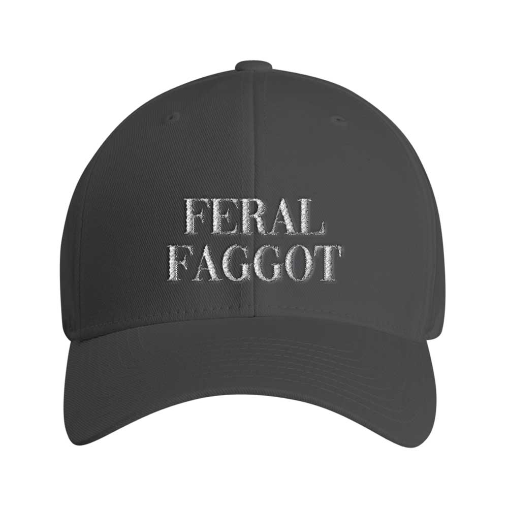Caps STORM / L-XL FERAL FAGGOT Embroidered Cap ~ GAYSBIE PREMIUM MATERIALS
