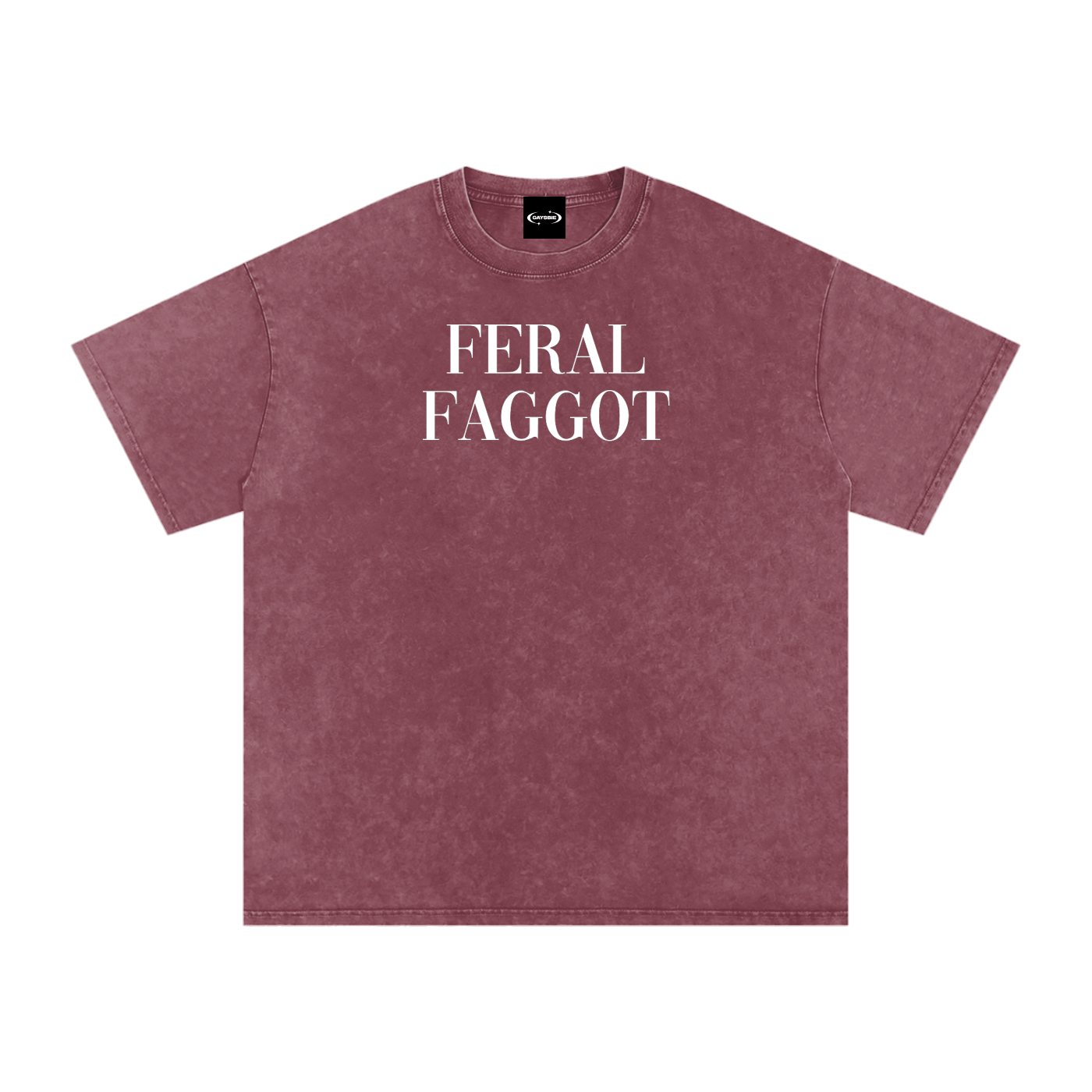 Oversize Tee SPICY / S FERAL FOGGOT Premium Oversized Tee ~ GAYSBIE PREMIUM MATERIALS