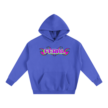Klein Blue / S FERAL Heavy Fleece Hoodie ~ GAYSBIE ODMPOD