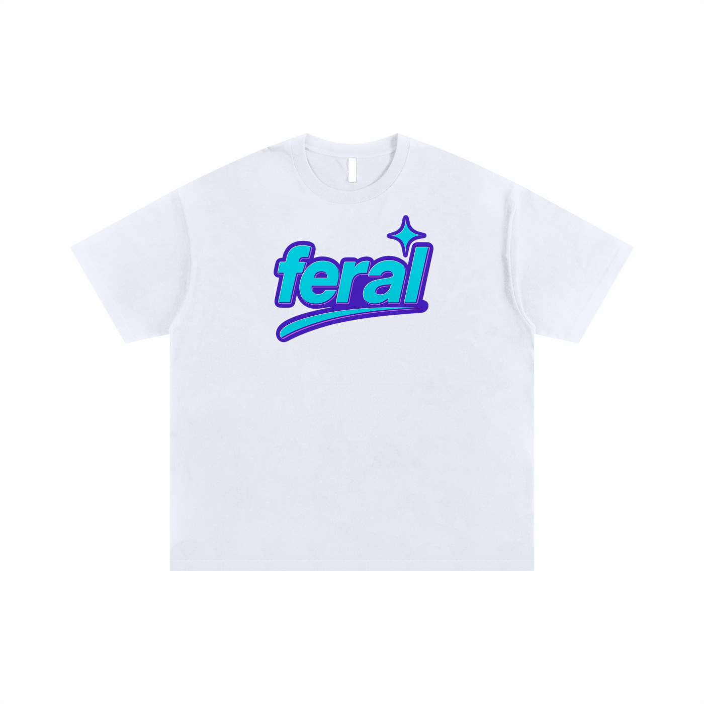 Oversize Tee ICE / S FERAL Oversize Signature Tee ~ GAYSBIE PREMIUM MATERIALS