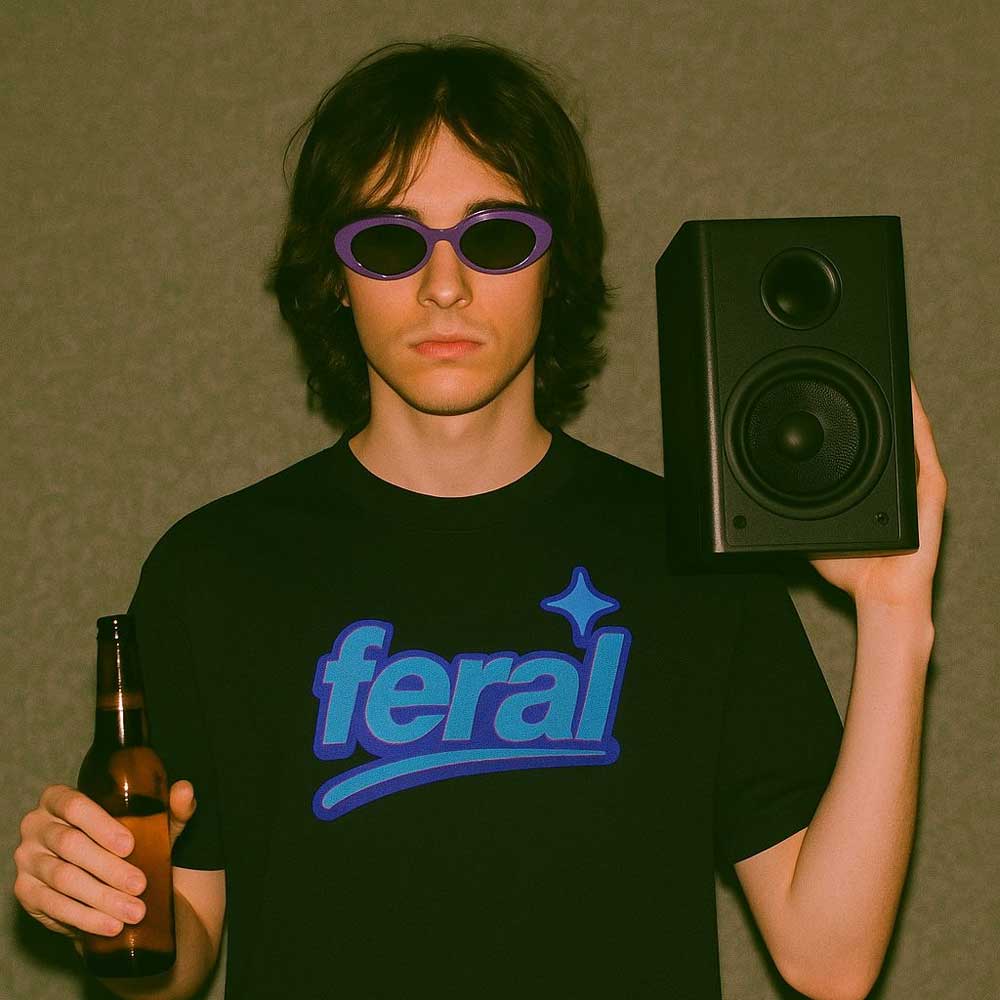 Oversize Tee FERAL Oversize Signature Tee ~ GAYSBIE PREMIUM MATERIALS