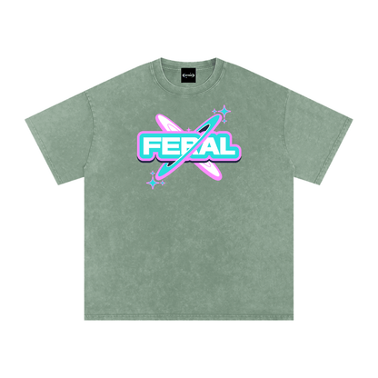 Oversize Tee MINTY / S FERAL SPACE Premium Oversized Tee ~ GAYSBIE PREMIUM MATERIALS