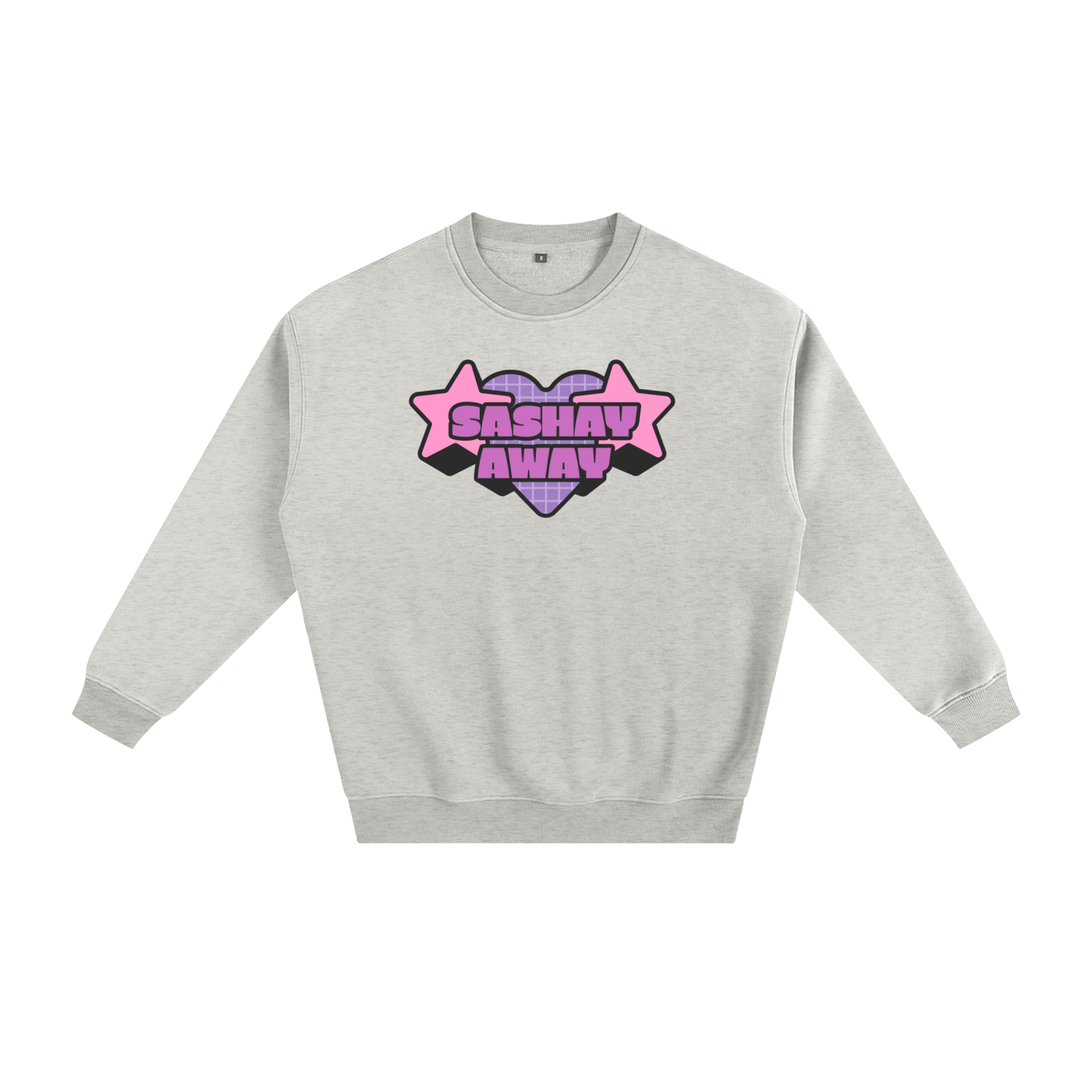 Oat Gray / S Fleeced Sweatshirt ODMPOD