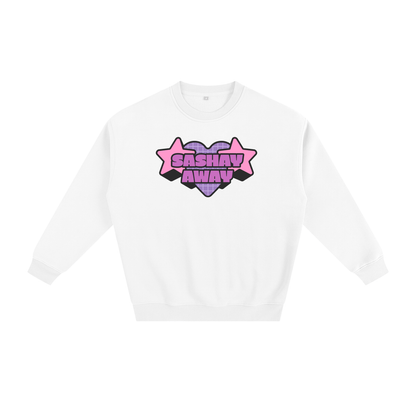 White / S Fleeced Sweatshirt ODMPOD