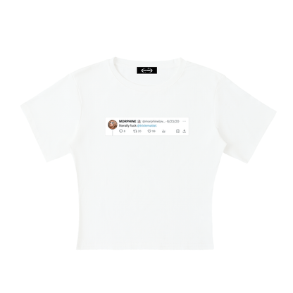 Baby Tee ICE / S Fuck Trixie Baby Tee ~ GAYSBIE PREMIUM MATERIALS