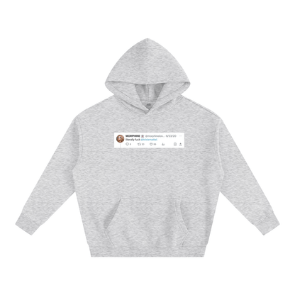 Premium Hood STONE / S Fuck Trixie Heavy Fleece Hoodie ~ GAYSBIE PREMIUM MATERIALS