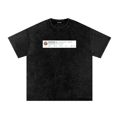 Oversize Tee MIDNIGHT / S Fuck Trixie Premium Overzized Tee ~ GAYBSIE PREMIUM MATERIALS