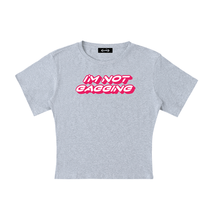 Baby Tee STONE / S GAGGING Baby Tee ~ GAYSBIE PREMIUM MATERIALS