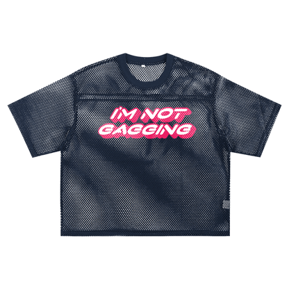 Mesh Tee ECLIPSE / S GAGGING Boxy Mesh Tee ~ GAYSBIE PREMIUM MATERIALS