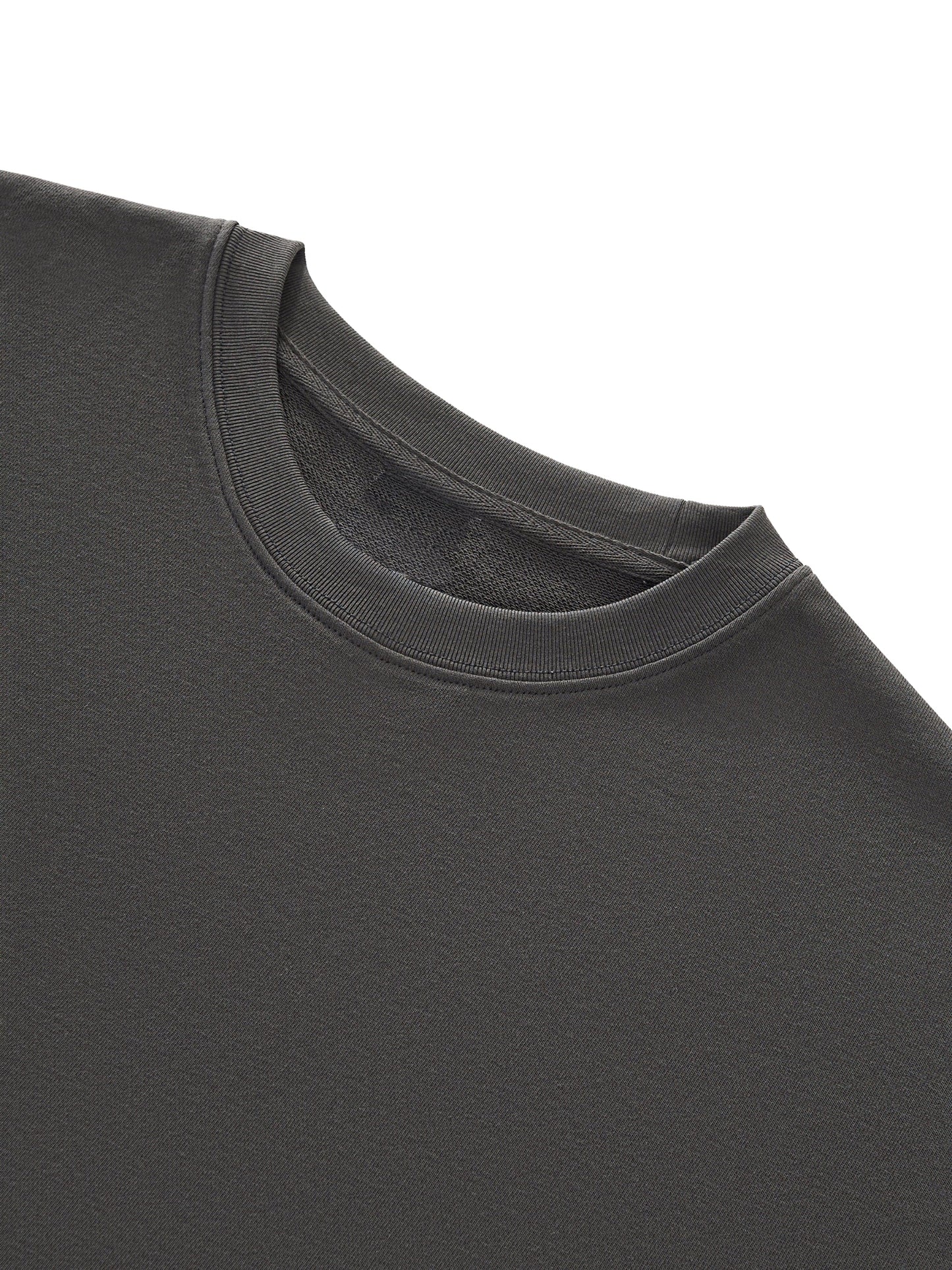 Boxy Tee GAGGING Heavy Boxy Raw-Edge Tee ~ GAYSBIE PREMIUM MATERIALS