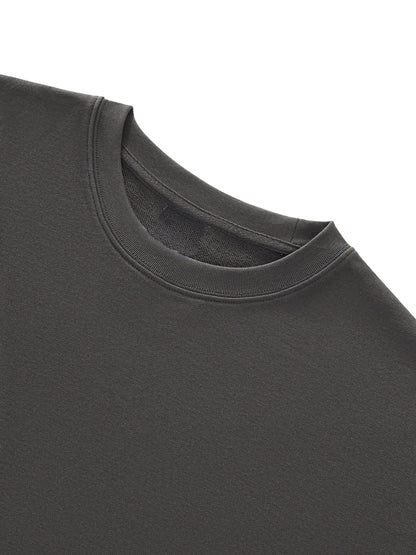 Boxy Tee GAGGING Heavy Boxy Raw-Edge Tee ~ GAYSBIE PREMIUM MATERIALS