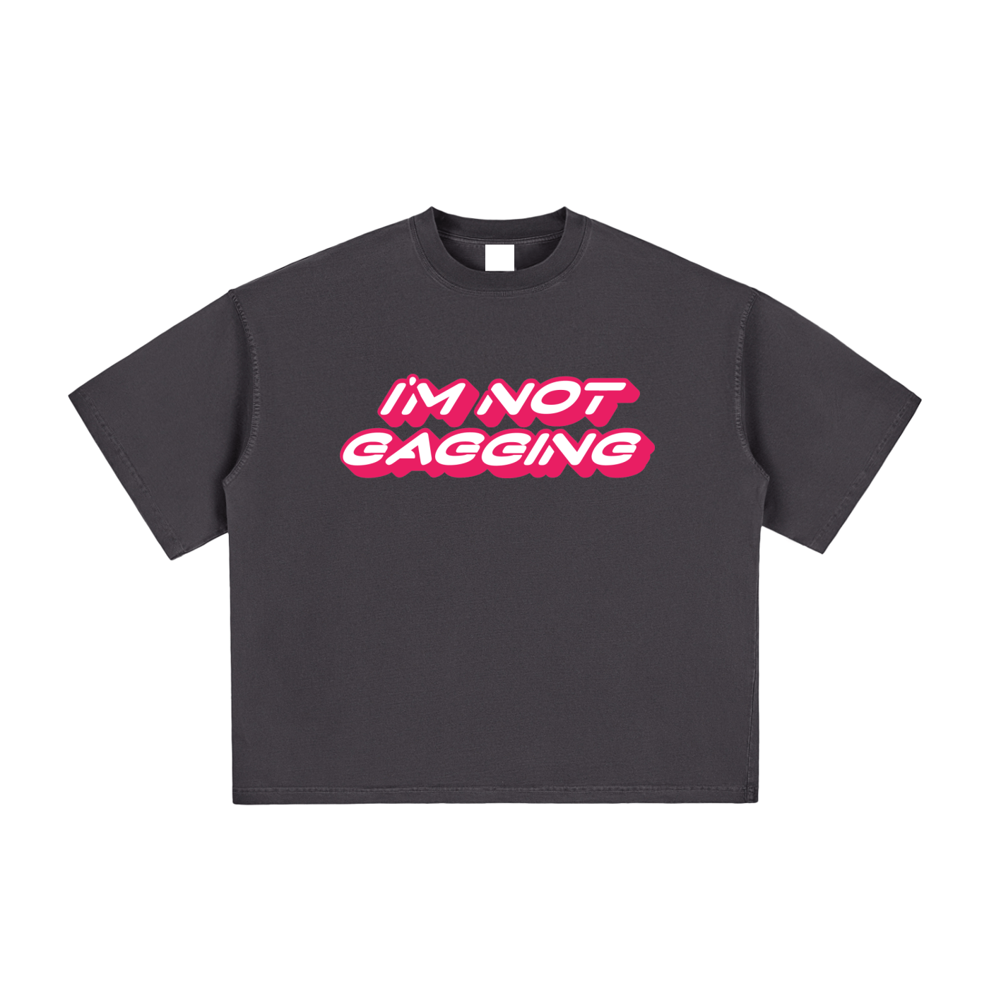 Boxy Tee MIDNIGHT / S GAGGING Heavy Boxy Tee ~ GAYSBIE PREMIUM MATERIALS