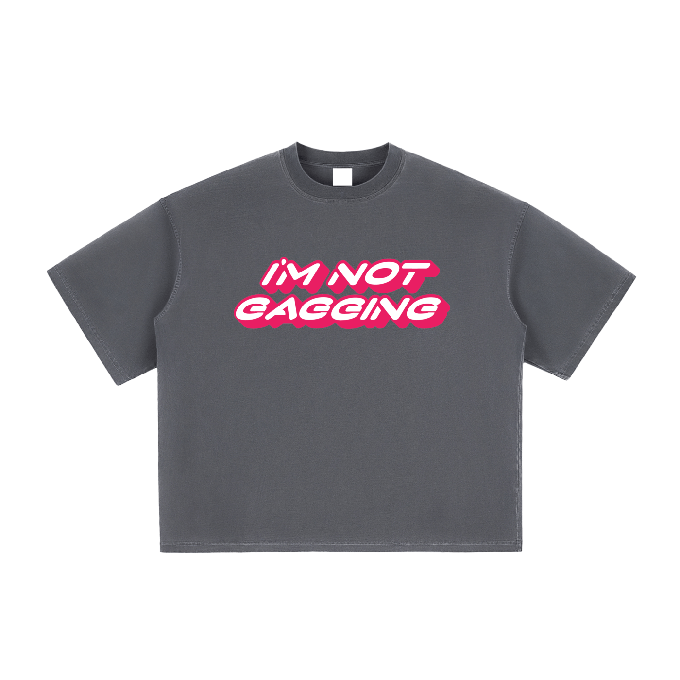 Boxy Tee STORM / S GAGGING Heavy Boxy Tee ~ GAYSBIE PREMIUM MATERIALS