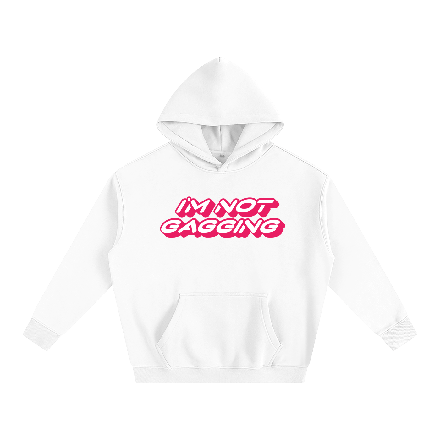 Premium Hood ICE / S GAGGING Heavy Fleece Hoodie ~ GAYSBIE PREMIUM MATERIALS