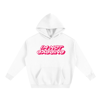 Premium Hood ICE / S GAGGING Heavy Fleece Hoodie ~ GAYSBIE PREMIUM MATERIALS