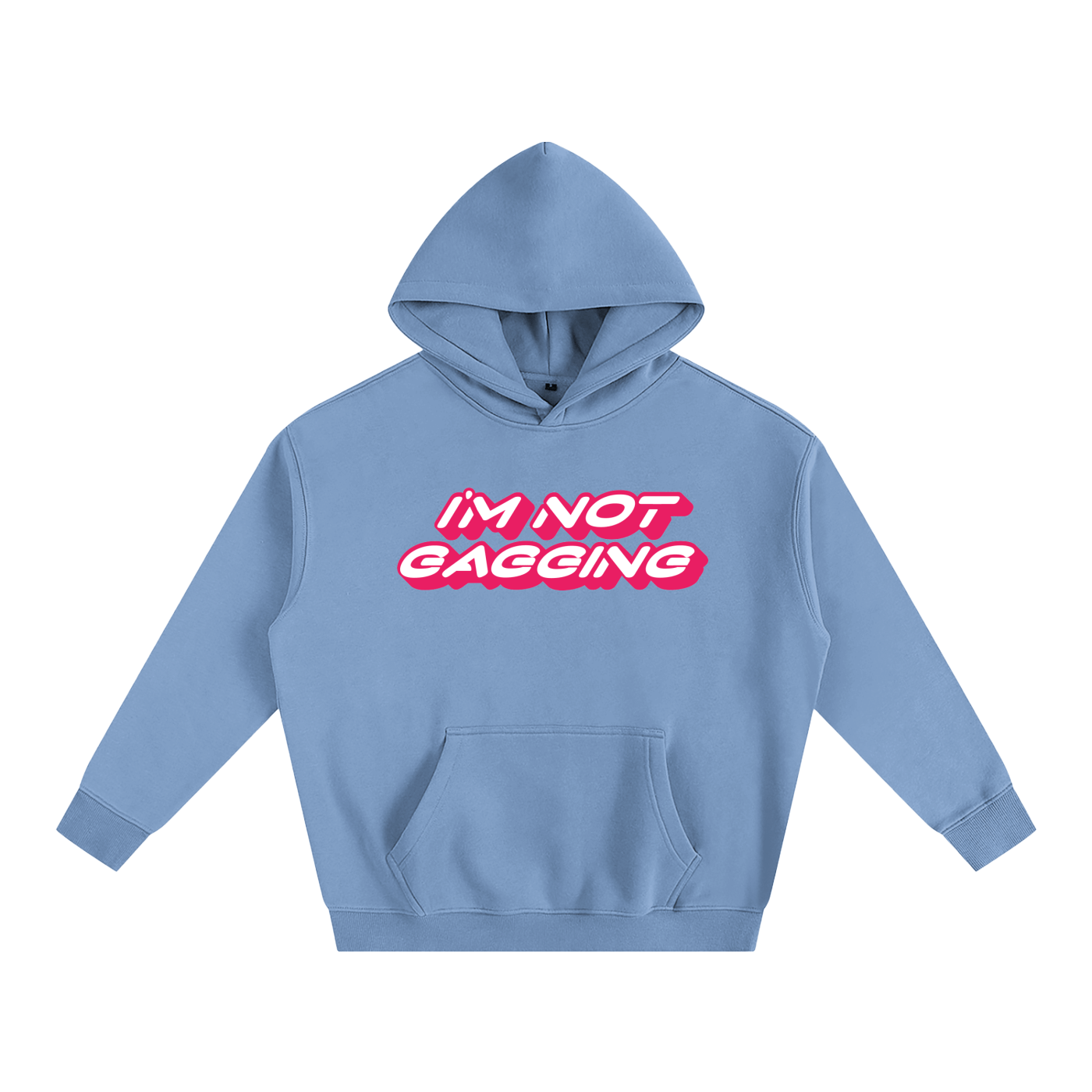 Premium Hood OCEAN / S GAGGING Heavy Fleece Hoodie ~ GAYSBIE PREMIUM MATERIALS