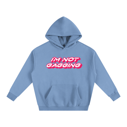 Premium Hood OCEAN / S GAGGING Heavy Fleece Hoodie ~ GAYSBIE PREMIUM MATERIALS