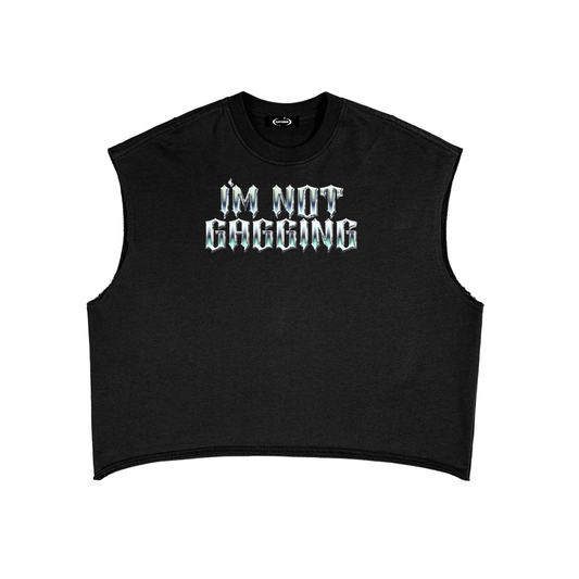 MIDNIGHT / S GAGGING Premium Boxy Tank ~ GAYSBIE PREMIUM MATERIALS