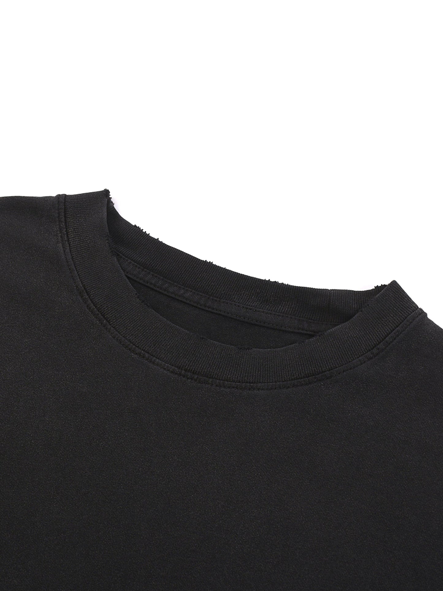 Oversize Tee GAGGING Premium Heavy Raw-Hem Tee ~ GAYSBIE PREMIUM MATERIALS