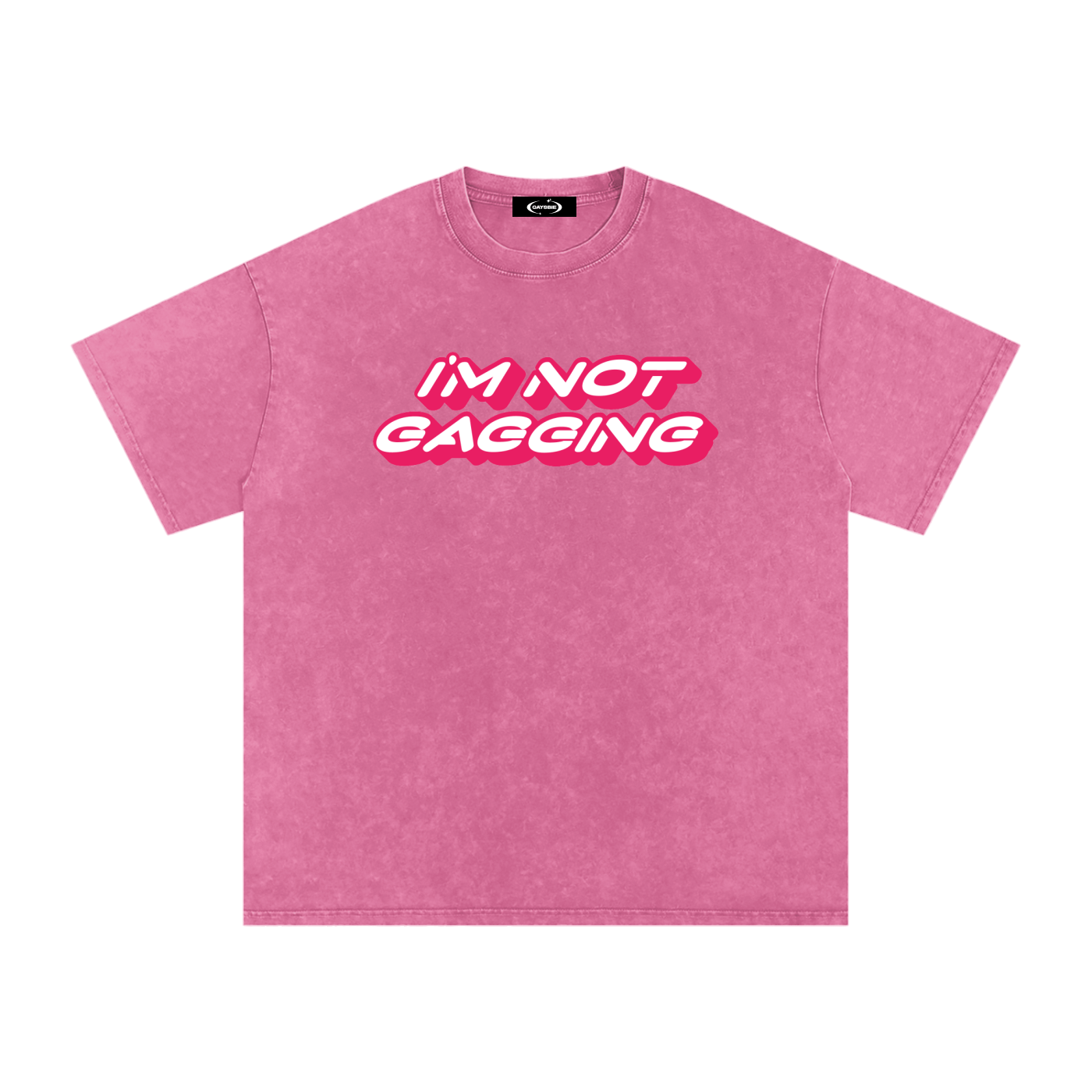 Oversize Tee BUBBLEGUM / S GAGGING Premium Oversized Tee ~ GAYSBIE PREMIUM MATERIALS