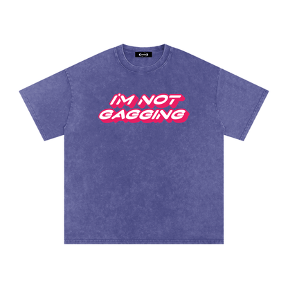 Oversize Tee GRAPE / S GAGGING Premium Oversized Tee ~ GAYSBIE PREMIUM MATERIALS