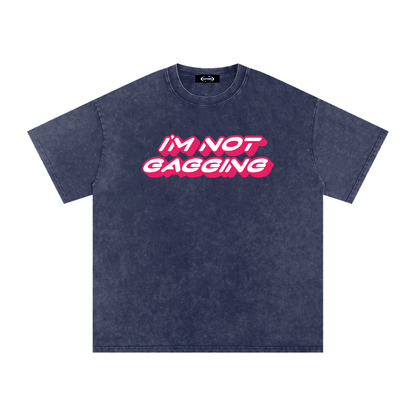 Oversize Tee SKY / S GAGGING Premium Oversized Tee ~ GAYSBIE PREMIUM MATERIALS