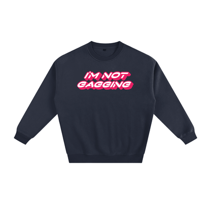 Premium Sweat ECLIPSE / S GAGGING Thick Fleece Sweat ~ GAYBSIE PREMIUM MATERIALS